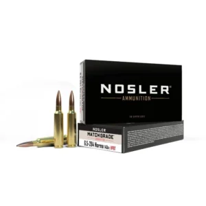 Nosler Match Grade Rifle Ammunition 6.5x284 Norma 140 gr HPBT 2750 fps 20/ct