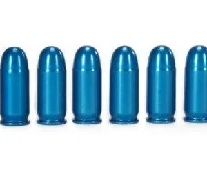 A-Zoom Aluminum Snap Caps .380 AUTO Blue 10/pk