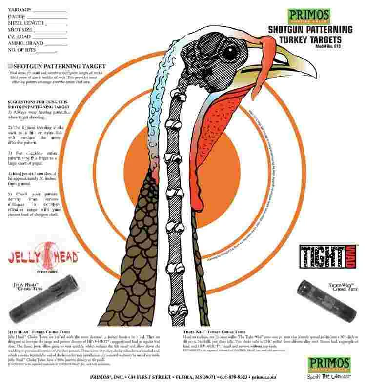 Primos Targets Turkey - 12/ct