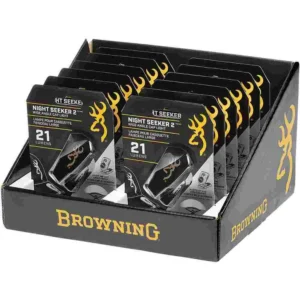 Browning Night Seeker 2 Wide Angle Cap Light Display 21 Lumens 12 Pack