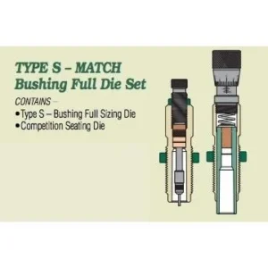 Redding Type S Match Bushing Full Die Set 6mm Dasher
