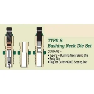 Redding Type S Bushing Neck Die Set 6mm Dasher