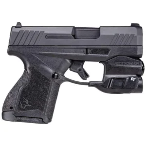 Taurus GX4 Handgun 9mm 10/rd 3.06" Barrel Black with Crimson Trace Light