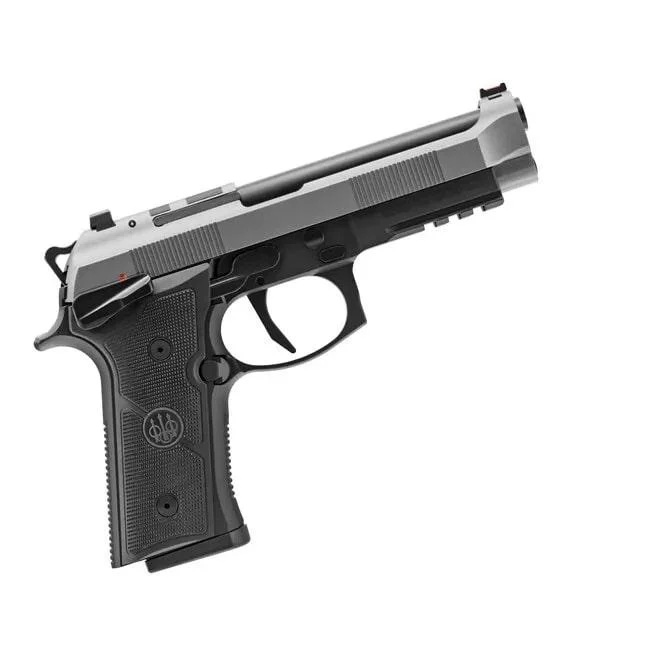 Beretta 92Xi SAO Full Size Handgun 9mm Luger 18rd Magazines (2) 4.7" Barrel Black Frame with Silver Slide