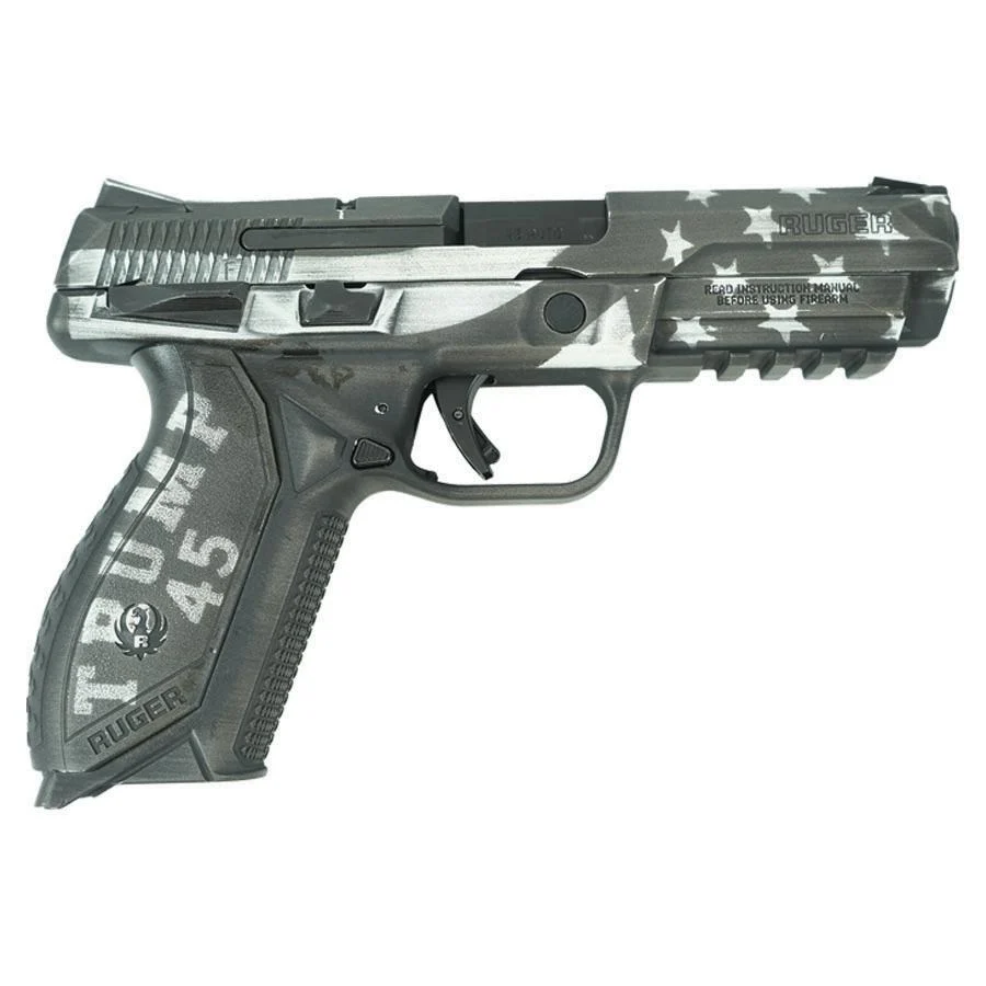 Ruger American Pistol 45 Auto 10rd Magazine 4.5" Barrel Trump