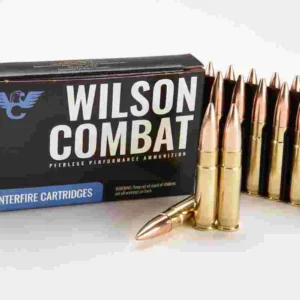 Wilson Combat Rifle Ammunition 300 Blackout | 220gr Sierra HPBT 1025 FPS - 16" Barrel (Subsonic) 20/Box
