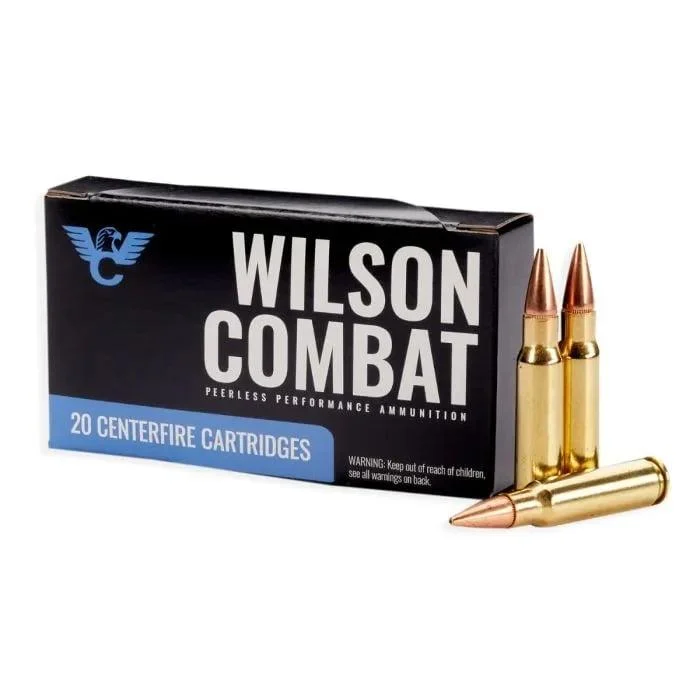 Wilson Combat Hornady BTHP Rifle Ammunition 6.8 SPC 110gr BTHP 2600 fps 20/ct