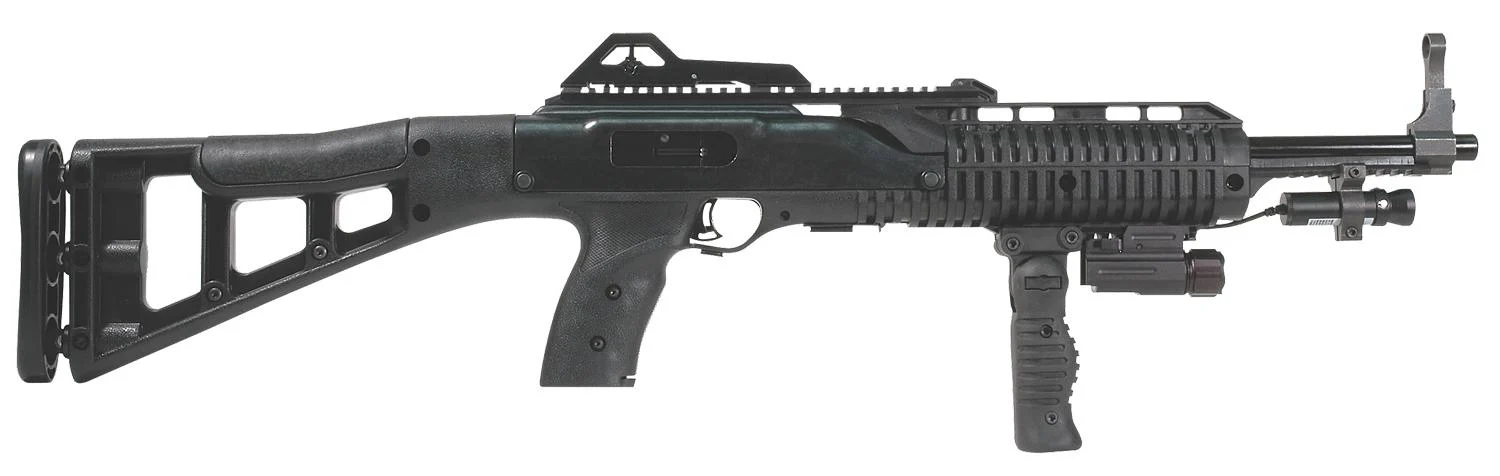 Hi-Point 9TS Carbine 9mm Luger 10rd Magazine 16.5" Barrel Black Stock w/Foregrip and Laser