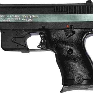 380 gun w/trigger-guard-mount laser 8 shot 3.5IN BBL BLK/SLV