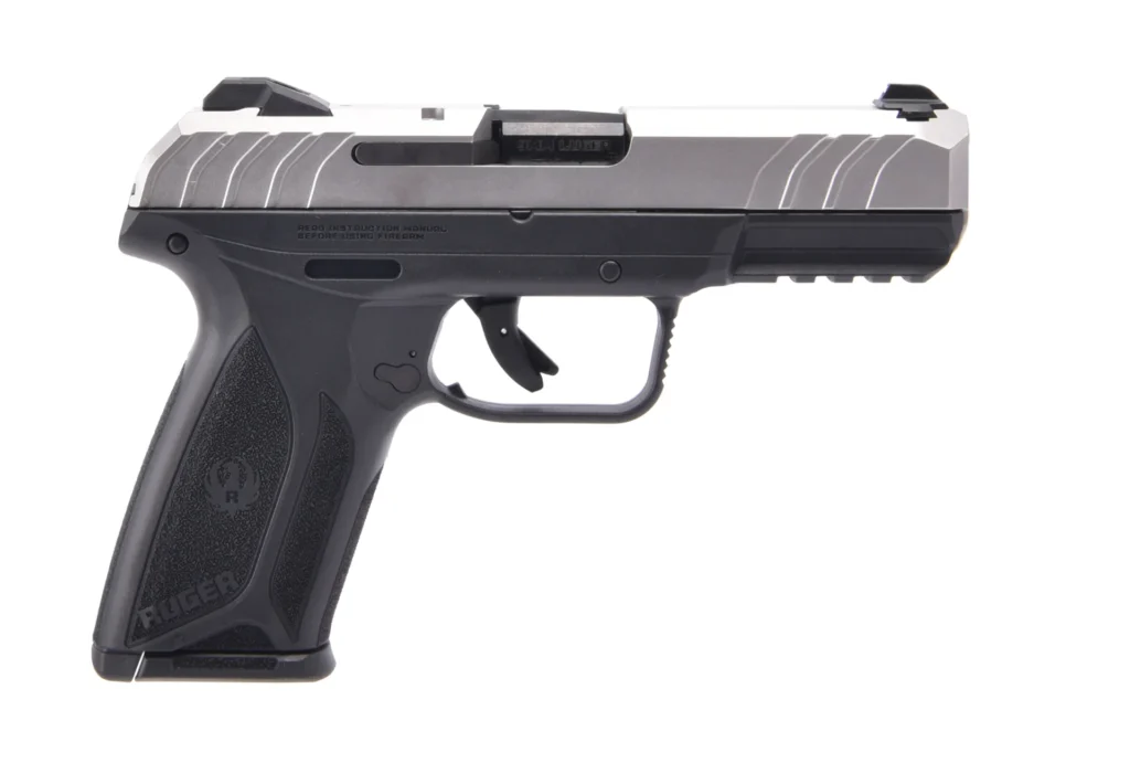 RUGER SECURITY-9 9MM SS/BLK 4" 15+1#