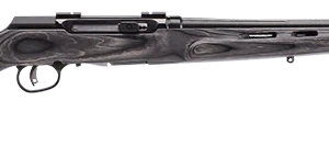 SAVAGE ARMS A22 22LR BL/LAM 22" T'HOLE STK